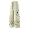 Pantalones de exterior tres en uno con forro polar y de plumón para hombre y mujer, cortavientos, impermeables, cálidos pantalones de plumón de invierno para montañismo y esquí