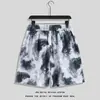 Pantalones Cortos Estilo Nuevo para Hombres y Mujeres 2025 Tie-Dye Deportivos Sueltos Casuales Pareja Verano Playa Secado Rápido Pantalones Cortos de Cinco Puntos Pantalones de Playa
