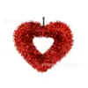 Amazon Más Vendido Transfronterizo Día de San Valentín Guirnalda de Bolas Rosas en Forma de Corazón Colgante de Puerta Decoración de Ambiente para Fiesta del Día de San Valentín Chino Adornos