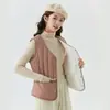 Chaleco de Invierno Cálido para Mujer Extra Grueso con Forro de Felpa para el Hogar Ropa Juvenil Lana Algodón Mujer 8703