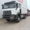 Caminhão Basculante Usado Modelo de Exportação Howo 6X4 Caminhão Basculante 371 Cavalos de Potência Caminhão Pesado Padrão Nacional Três