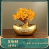 Árbol de la fortuna, adornos para árbol de efectivo, hogar, sala de estar, oficina, recepción, decoración del hogar, empresa, tienda, regalo de inauguración