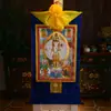 Pintura decorativa Thangka Tíbet impresión dorada 35*20cm una variedad de actividades opcionales para formar pintura de Buda Thangka