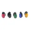 Accesorios de Tapas de Válvula para Coche/Motocicleta, Tapas de Válvula a Prueba de Polvo de Aleación de Aluminio de Colores, Cubiertas de Válvula en Stock