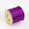 Hilo elástico plano de Lycra de 1.0 mm pulsera Wenwan con cuentas hechas a mano hilo elástico cuerda elástica alta elasticidad alta tenacidad
