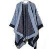 Xizang Qinghai turismo xale feminino flor jacquard espessado tamanho grande outono e inverno quente xale direto da fábrica