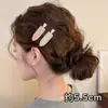 Pinza para el Cabello para Mujer 2026 Nuevo Estilo Gama Alta Flequillo Lateral Flequillo Pinza de Pico de Pato Pinza para el Pelo Linda de Niña Accesorio para el Cabello Pinza Pequeña