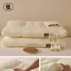 Almohada de Fibra de Soja 100% Algodón Clase A, Núcleo de Almohada para Protección del Cuello y Ayuda para Dormir, Almohada de Soja para Adultos, Almohada de Hotel Cinco Estrellas