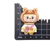 Muñeca de Tarjeta Grande Labubu Pegamento de Crema DIY Accesorios de Resina Funda para Teléfono Móvil Pasador Diadema Llavero Material Venta al por Mayor