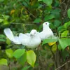 Pájaro emplumado, Pájaro simulado, Manualidades de decoración navideña, Pájaro falso, Accesorios creativos para jardín, Adornos creativos hechos a mano para pájaros