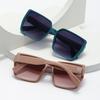 Gafas de Marco Generoso Retro Europeo y Americano Transfronterizas para Mujer, Sentido de Alta Gama, Moda, Personalizadas, Protección UV