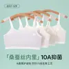 Chaleco Nuevo Estilo de Verano para Niñas en Periodo de Desarrollo, Primaria y Secundaria, Sujetador Camisola Transpirable Modal Sin Costuras para Niñas Jóvenes