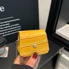 Bolso Mini Cuadrado de Moda 2026 Verano Nueva Moda Casual Simple Cadena Bloque de Color Patrón de Piedra Bolso de Hombro Cruzado