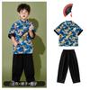Traje infantil de 1º de junho Estilo chinês Antigo Hanfu Meninos Guoxue Tang Terno Traje de torcida para pais e filhos para meninas