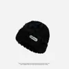 Gorro de Lana Tejido Cálido para Otoño e Invierno para Mujer, Gorro con Protección para los Oídos para Mamá Ciclista, Gorro Integrado con Bufanda, A Prueba de Frío