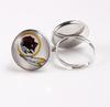Anillo NFL Anillo con Logotipo de Equipo de la Liga de Fútbol Americano Gema de Tiempo Anillo de los Patriotas de Nueva Inglaterra