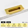 Manija Oculta Empotrada Oculta Herrajes para Muebles Manija Invisible para Puerta de Armario Manija para Puerta Corredera de Gabinete