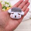 Estilo Coreano Peluche Relleno de Algodón Animal Ovejita Cabeza de Dibujo Animado Ropa Zapatos Sombreros Calcetines Bolsos Accesorios Accesorios Venta al por Mayor en Stock