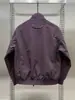 Chaqueta de Estilo Americano con Cuello Alto para Hombre 2026, Abrigo de Trabajo Resistente al Viento de Corte Holgado Estilo Versátil para Primavera y Otoño, Moda Masculina de Tendencia