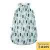 Saco de dormir de algodón de bambú sin mangas para bebé Kangobaby, saco de dormir universal grueso para las cuatro estaciones para otoño e invierno, edredón para niños