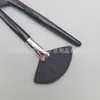 Brocha Grande en Forma de Abanico, Brocha para Polvo Suelto, Brocha de Maquillaje Extra Grande y Esponjosa, Brocha para Polvo Seco, Brocha de Maquillaje, Dedicada a Maquilladores