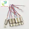 Venta caliente 6*10 con terminal masajeador instrumento de belleza motor de copa hueca DC motor de cepillo de dientes eléctrico vibrador motor fábrica