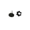 Accesorios para expositor con forma de puerta tornillo de resorte gancho de resorte colgante universal anti-pérdida repuestos rellenables con agua gancho para colgar banner enrollable