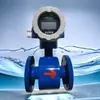 Medidor de Flujo Electromagnético Integrado Aguas Residuales Agua Limpia Tubería de Líquido Anticorrosión Medidor de Flujo para Lodo Pulpa de Papel