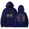 Sudadera con capucha ROD WAVE para hombre, de invierno, con cuello redondo y forro polar, estilo High Street, con capucha y parte superior con borde cruzado