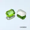 Rinestones Brillantes para Uñas Dongzhou 8*6MM Rectangulares Octagonales de Fondo Puntiagudo Rinestones Accesorios para Aretes DIY Nuevos Rinestones de Cristal K9