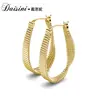 Pendientes de Moda Transfronterizos, Pendientes de Diseño Medieval, Pendientes de Joyería Chapados en Oro, Accesorios Sencillos para Mujer