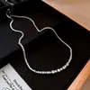 Collar de Perlas Cilíndricas Artificiales de Ojo de Tigre con Cuentas, Cadena de Lana Apilable y Usable a la Moda, Collar de Otoño e Invierno de Alta Gama para Mujeres