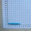 Clip de Pico de Pato con Lunares de Ola Color Azul Crema Accesorios de Material para Clip Lateral de Flequillo de Cabello Roto para Niña