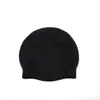 Gorro de Natación para Hombres y Mujeres, Gorro de Natación de Silicona para Adultos, Transpirable, de Secado Rápido, que no Aprieta, Gorro de Tela de Color Sólido de Alta Elasticidad, Gorro de Natación Impermeable, Gorro Plano