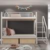 Yicai Furniture Beliche Estrutura de Ferro Cama Adulto Estudante Funcionário Dormitório Cama Apartamento Cama Beliche Beliche Beliche Cama de Ferro