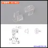 Lámpara LED de 6*12mm de alto y bajo voltaje con hebilla 0612 lámpara de silicona flexible con ranura para tarjeta lámpara de neón con clip código de tarjeta