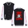 Comercio exterior transfronterizo baki the grappler Diente de hoja de Ma Fan suéter de punto con capucha forro polar uniforme de béisbol para hombres y mujeres