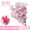 Ramas de Flor de Cerezo Artificial Transfronterizas, Árbol de Flor de Cerezo Denso Rosa para Bodas, Decoración de Flor de Plástico, Flor de Seda, Flor Artificial para Techo de Sala de Estar