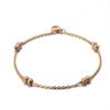 Joias de moda coreana pulseira feminina de aço inoxidável de alta qualidade pulseira fina de temperamento personalidade versátil joias de aço titânio