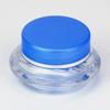 Frasco transparente de crema facial de 10 g frasco de crema mascarilla facial frasco de burbujas sub-botella cosmética de PS crema facial frasco de crema