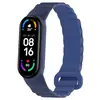 Para Mi Band 7 pulseira magnética de silicone mi3/4/5/6/7 peça única duas cores magnética substituição pulseira de pulso Nova