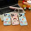 Soporte Maruko Shinchan Compatible con Funda de Teléfono Apple 18ProMax 17 Dibujo Animado Lindo Huawei Xiaomi Ventana Grande