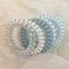 Elástico de Cabelo Casual de Alta Elasticidade para Mulheres, Rabo de Cavalo Alto, Corda de Cabelo que Não Danifica o Cabelo, Tiara Durável, Acessório de Cabelo Versátil