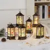 Nueva Luz Nocturna Navideña Rellena de Agua, Lámpara de Aceite Portátil, Lámpara de Decoración Navideña, Adornos Navideños para Escritorio de Estudiantes al por Mayor