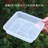 Maceta de cultivo cuadrada transparente de acrílico, hidropónica, transpirable, tipo vidrio falso, engrosada, alta transparencia, alto aspecto, para orquídeas