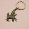 Amazon Hitch Temu AliExpress Explosiones Joyería Simple Perro Poodle Llavero Colgante