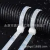Bridas de Nylon Paquete de 100 Piezas Venta Directa del Fabricante Bridas de Plástico de Auto-Bloqueo Correas Blancas Bridas de Cable al por Mayor