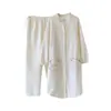 Xiyue Wholesale 10A Algodón de Aire Antibacteriano Vestido de Maternidad + Pantalones, Invierno Clase A Algodón Puro Grueso Bata de Noche de Lactancia para Mujeres Embarazadas