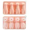 Bandeja de Hielo de Silicona Molde Personalizado de Cubitos de Hielo con Animales Alpaca Gato Bulldog Francés Labrador Molde de Bandeja de Hielo de Silicona