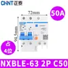 Disjuntor de Ar Chint Nxble com Circuito de Proteção contra Vazamento 1P2P3P4P Doméstico N Proteção contra Vazamento de Ar 32A63A
